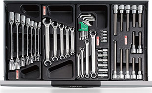 Tủ đồ nghề sửa chữa 10 ngăn Toptul GCAZ0033 GCAJ0037