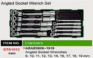 Bộ tuýp 10PCS TOPTUL GTA1012 Bộ tuýp 10PCS TOPTUL GTA1012
