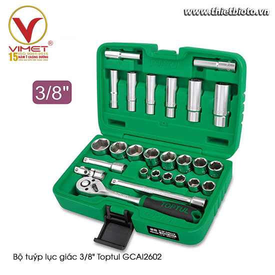 Bộ tuýp lục giác 3/8