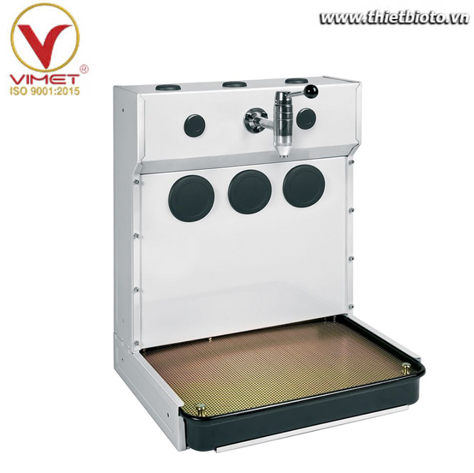 Hệ thống cấp nhớt treo tường có đồng hồ đo lưu lượng Raasm 37690